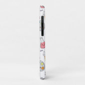 Coques Case-Mate iPhone Playful Learning – Cute Education Seamless Pattern (Dos/Gauche)