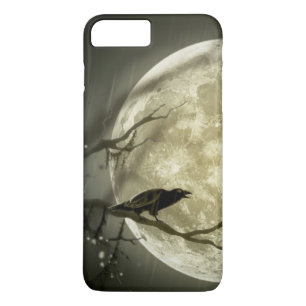 Case-Mate iPhone Case Pleine lune gothique avec Raven dans un arbre
