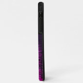 Coques Case-Mate iPhone Pleine lune reflet violet (Dos/Gauche)