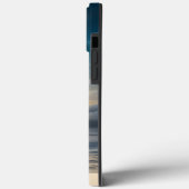 Coques Case-Mate iPhone Pleine lune sur l'océan (Verso / Gauche)