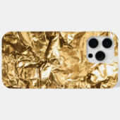 Coques Case-Mate iPhone Plis Dorés Écrasés (Verso (horizontal))