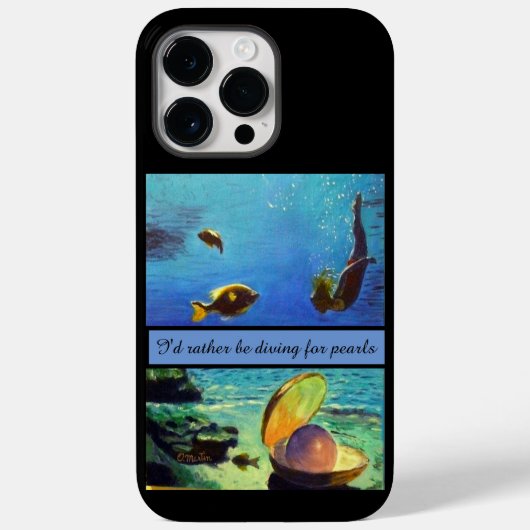 Coques Case-Mate iPhone Plongée aux perles (Verso)
