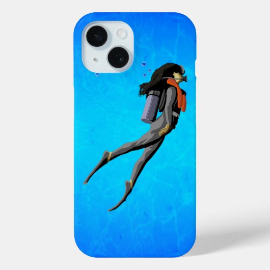 Coques Case-Mate iPhone Plongée en SCUBA (Verso)