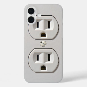 iPhone 16 Plus Case Plug-in de prise électrique