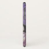 Coques Case-Mate iPhone Pluie de cercle du monogramme | (Dos/Gauche)