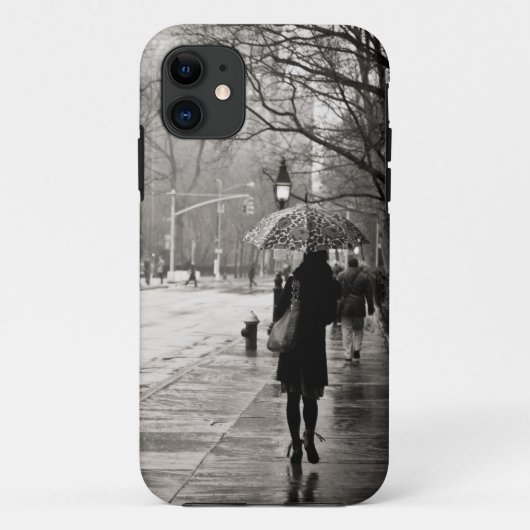 Coques Case-Mate iPhone Pluie - New York City (Dos)