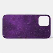 Coques Case-Mate iPhone Pluie sur cuir violet (Verso (horizontal))