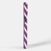 Coques Case-Mate iPhone Plum Asian Moods Ikat Chevrons (Verso / Droite)