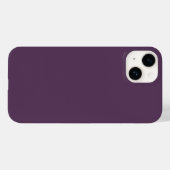 Coques Case-Mate iPhone Plum, couleur solide, (Verso (horizontal))