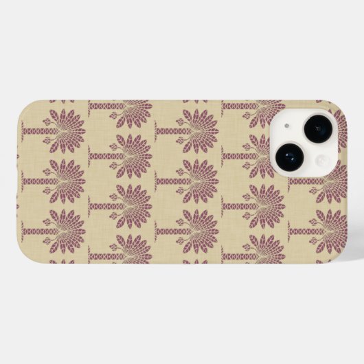 Coques Case-Mate iPhone Plum Spice Modes Palm (Verso (horizontal))