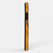 Coques Case-Mate iPhone Plume de paon avec de parties scintillantes (Dos/Droite)