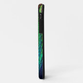 Coques Case-Mate iPhone Plume de paon vibrant (Dos/Gauche)