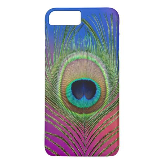 Coques Case-Mate iPhone Plume de queue d'un paon (Dos)
