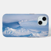 Coques Case-Mate iPhone Plume Émanant Du Volcan Kliuchevskoi. (Verso (horizontal))