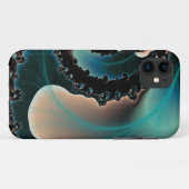 Coques Case-Mate iPhone plume fractale (Dos (Horizontal))