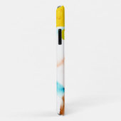 Coques Case-Mate iPhone Plume primaire - aquarelles (Dos/Droite)