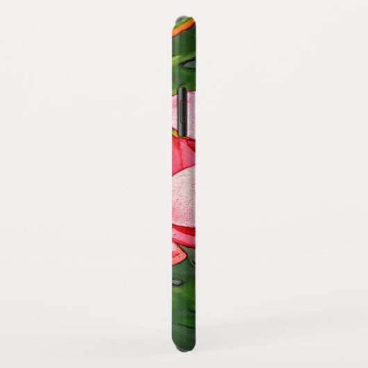 Coques Case-Mate iPhone Plumeria (Dos/Droite)