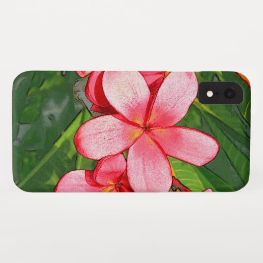Coques Case-Mate iPhone Plumeria (Dos (Horizontal))