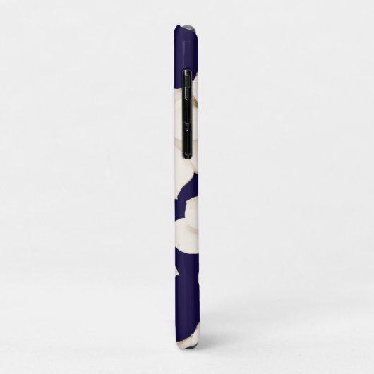 Coques Case-Mate iPhone Plumeria blanche (Dos/Gauche)