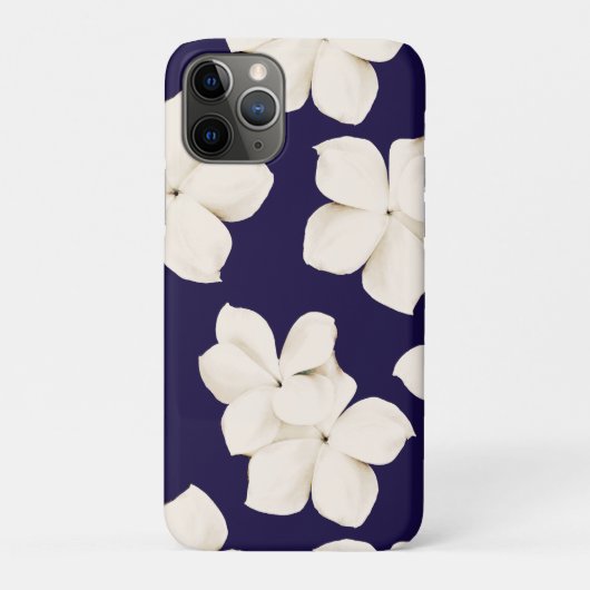 Coques Case-Mate iPhone Plumeria blanche (Dos)