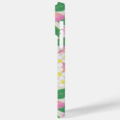 Coques Case-Mate iPhone Plumeria sans couture Motif art imprimé (Verso / Gauche)