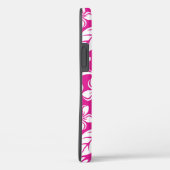 COQUES Case-Mate iPhone PLUMÉRIE DE L'ÎLE (ROSE CHAUD) (Verso / Droite)