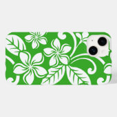 COQUES Case-Mate iPhone PLUMÉRIE DE L'ÎLE (VERT DE CITRUS) (Verso (horizontal))