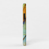 Coques Case-Mate iPhone Plumes Abstrait AI Art (Dos/Droite)