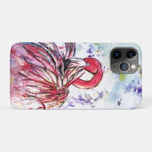 Coques Case-Mate iPhone Plumes au rose (Dos (Horizontal))