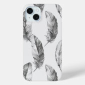 Coques Case-Mate iPhone Plumes blanches (Verso)