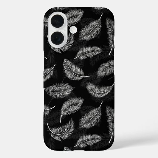 Coques Case-Mate iPhone Plumes blanches (Verso)
