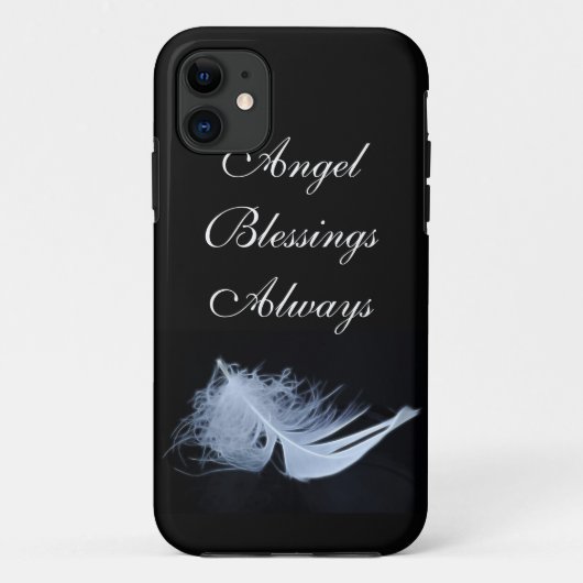 Coques Case-Mate iPhone Plumes blanches - angélique par nature (Dos)