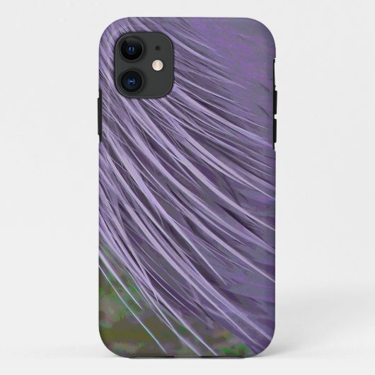 Coques Case-Mate iPhone Plumes bleu lavande (Dos)