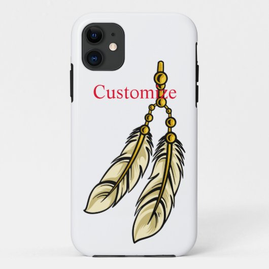 Coques Case-Mate iPhone Plumes d'Apache Thunder_Cove (Dos)