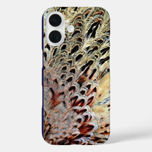 Coques Case-Mate iPhone Plumes de faisan (Verso)