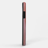 Coques Case-Mate iPhone Plumes de flamant rose dans des nuances de rose (Dos/Droite)