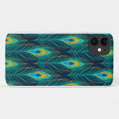 Coques Case-Mate iPhone Plumes de paon (Dos (Horizontal))