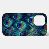 Coques Case-Mate iPhone Plumes de paon (Verso (horizontal))