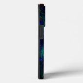 Coques Case-Mate iPhone Plumes de paon (Verso / Droite)