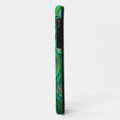 Coques Case-Mate iPhone Plumes de paon glorieuses (Dos/Gauche)
