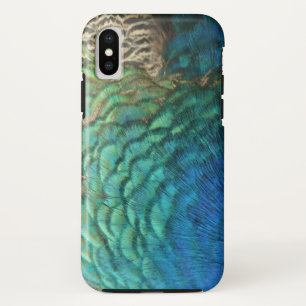 Case-Mate iPhone Case Plumes de paon I Design de nature abstrait coloré