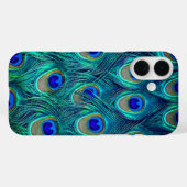 Coques Case-Mate iPhone Plumes de Peacocks (Verso (horizontal))