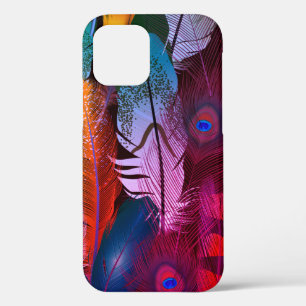 Case-Mate iPhone Case Plumes d'oiseaux colorées Peacock