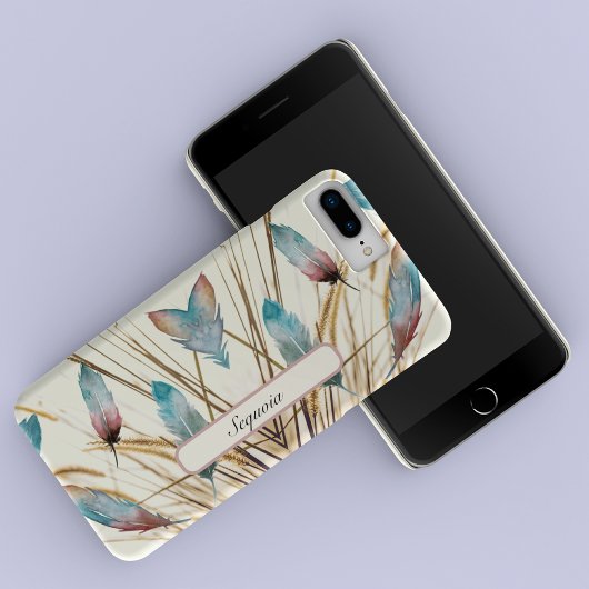 Coques Case-Mate iPhone Plumes et herbe