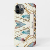 Coques Case-Mate iPhone Plumes et herbe (Dos)
