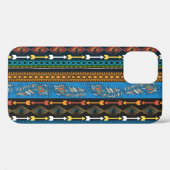 Coques Case-Mate iPhone Plumes ethniques : Broderie Boho Chic (Verso (horizontal))