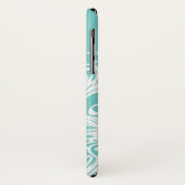 Coques Case-Mate iPhone Plumes molles de paon (Dos/Gauche)