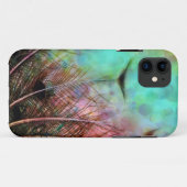 Coques Case-Mate iPhone Plumes Pastel Peacock (Dos (Horizontal))