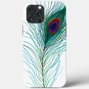 Case-Mate iPhone Case Plumes Peacock à main
