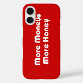 Coques Case-Mate iPhone Plus d'argent Plus de miel (Verso)